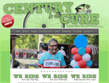Tablet Screenshot of centuryforthecure.com